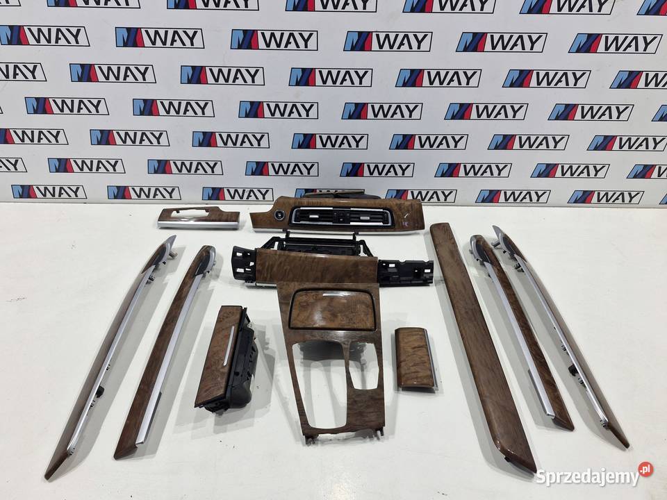 BMW 7 F01 LISTWY OZDOBNE WEWNĘTRZNE DEKORY Osłony i zaślepki