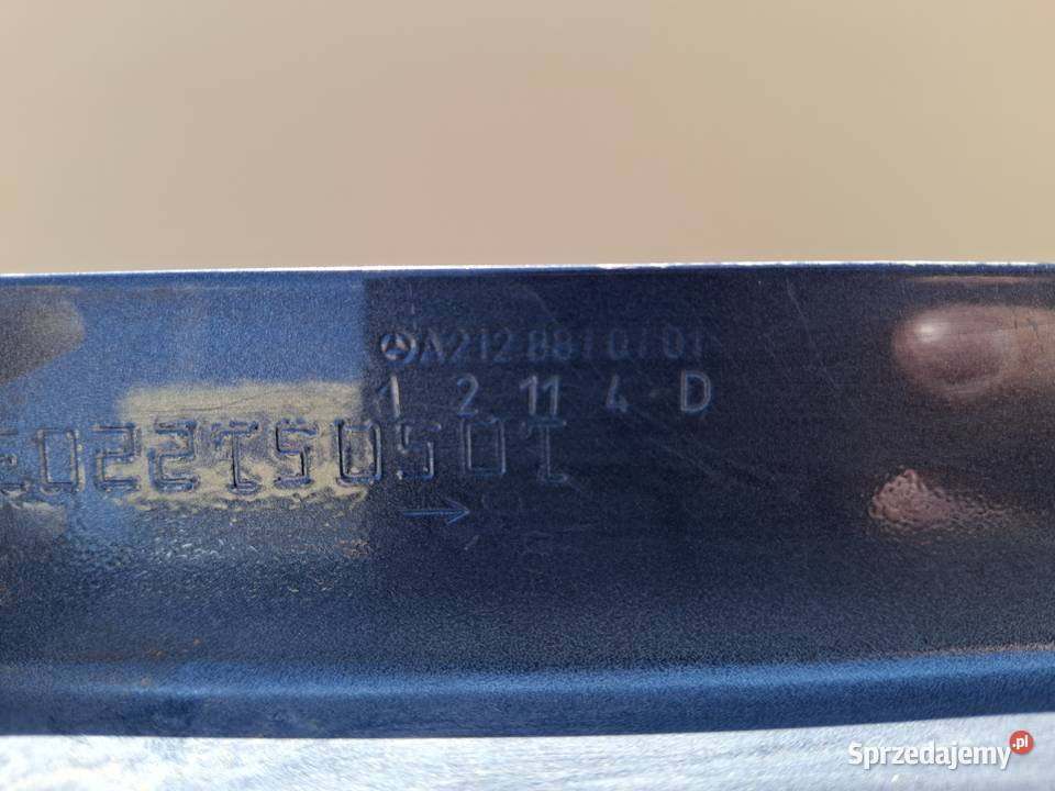 MERCEDES EKLASA W212 BŁOTNIK LEWY PRZÓD PRZEDNI lubuskie Bieleń