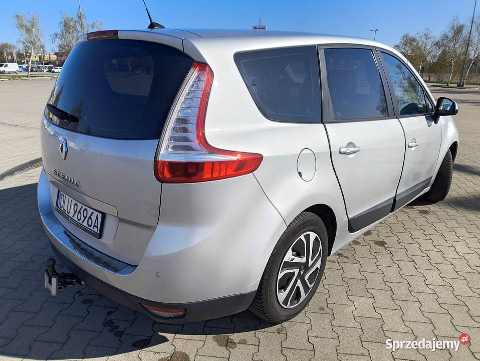 Renault Grand Scenic 3 20 16v 140 LPG Brc Rok produkcji 2010 dolnośląskie Lubin