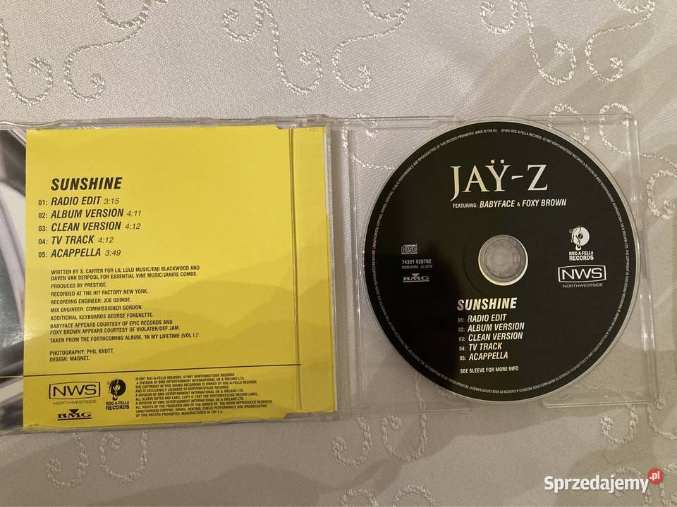 Płyta CD Singiel JAYZ feat babyface Foxy Brown Czerwionka-Leszczyny sprzedam
