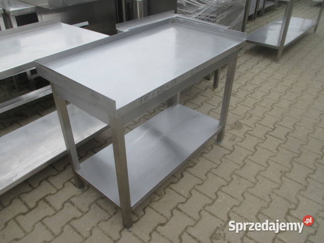 Stół Gastronomiczny Z Półką 1106085 Stal
