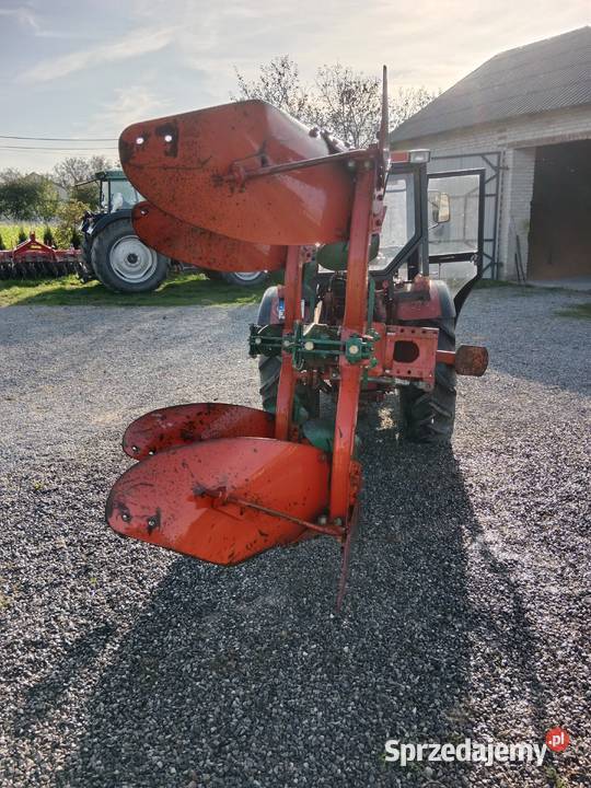 Pług 2 Skibowy Obrotowy Kverneland Model F 80 Trzydnik Mały