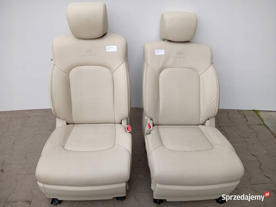 FOTEL LEWY PRAWY PRZÓD KIEROWCY INFINITI QX80 fotele, kanapy Nowy Tomyśl