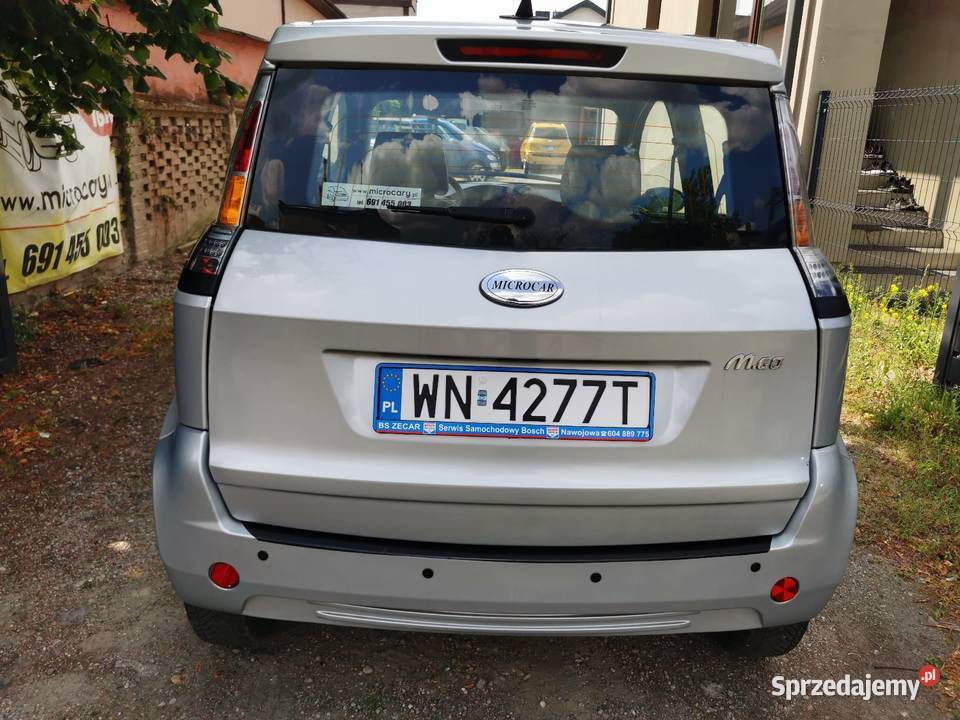 MICROCAR MGO 2011r automat 4 osobowy Kat B1 Zarejestrowany w Polsce Sochaczew