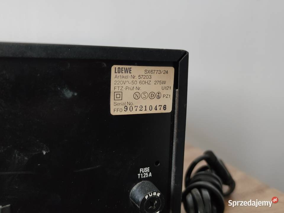 Loewe SX 6773 HiFi sound project ta 6000 Świdwin