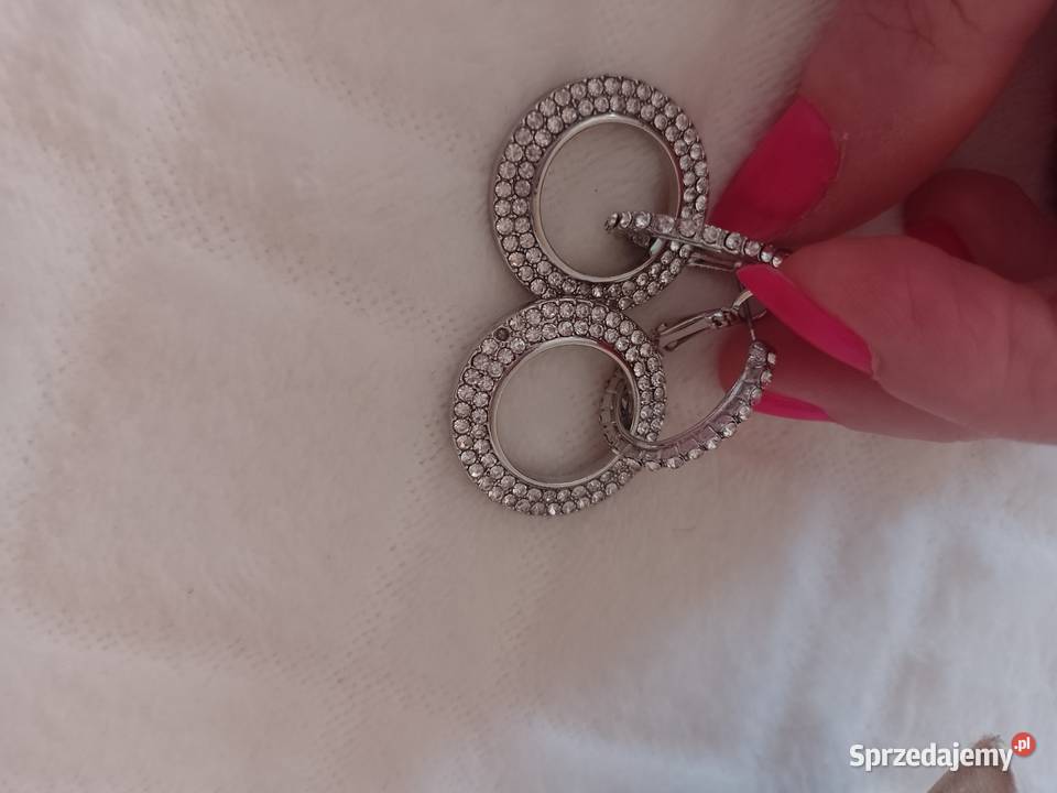ASOSBogato zdobione kolczyki ślubne koła z Kraków