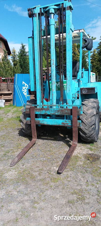 Wózek widłowy Manitou terenowy 4x4 z łyżką Pozostałe