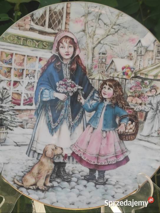 Royal Worcester A Posy for Mother talerz Pabianice