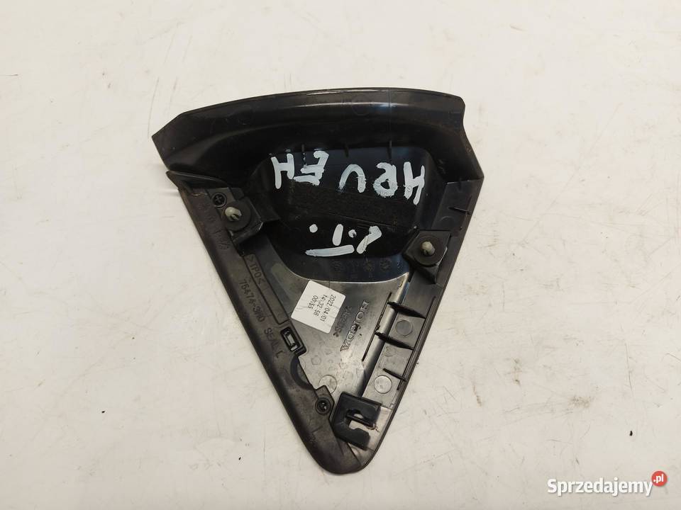 Honda HRV III eHEV 2022r TRÓJKĄT BŁOTNIKA LEWY Listwy i nakładki