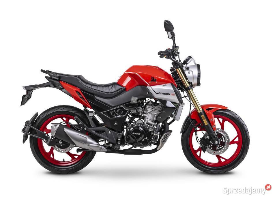 Motocykl Romet DIVISION 125 EURO 5 125cc 125cm3 Wrocław sprzedam