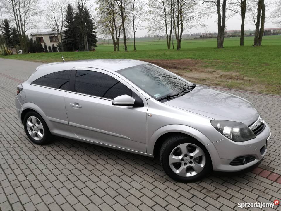 Opel Astra H GTC 17 CDTI 2005 elektryczne szyby Gniezno sprzedam