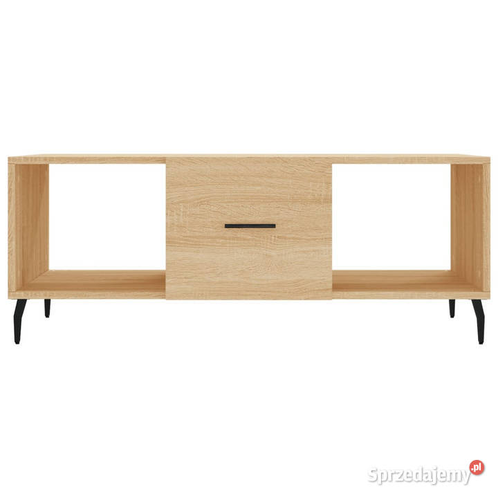 Stolik kawowy dąb sonoma 102x50x40 materiał Warszawa