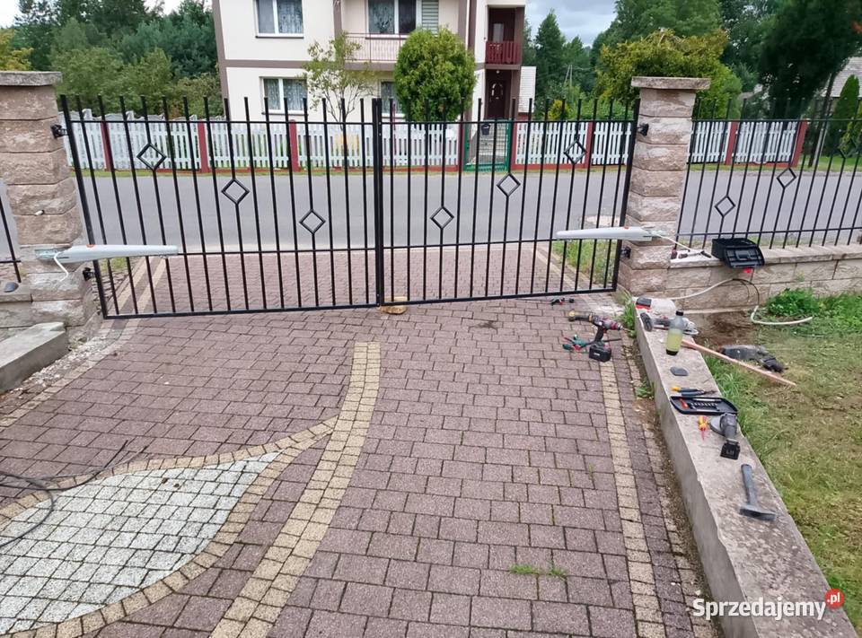 Montaż napędu do bram wjazdowych instalacja Będzin