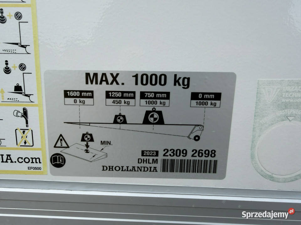 Iveco Daily 70C18 Winda1tona Mroźnia 32C32C elektryczne szyby Samochody ciężarowe
