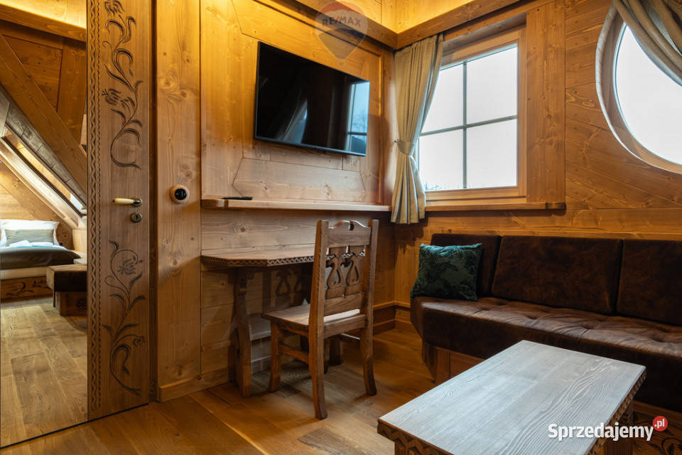 DREWNIANA WILLA POD TATRAMI W KOŚCIELISKU małopolskie Kościelisko sprzedam