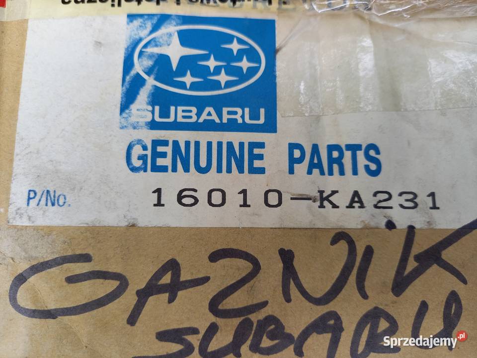 160 10K A23 Gaźnik SUBARU kplD10 EF10 osobowe Kraków