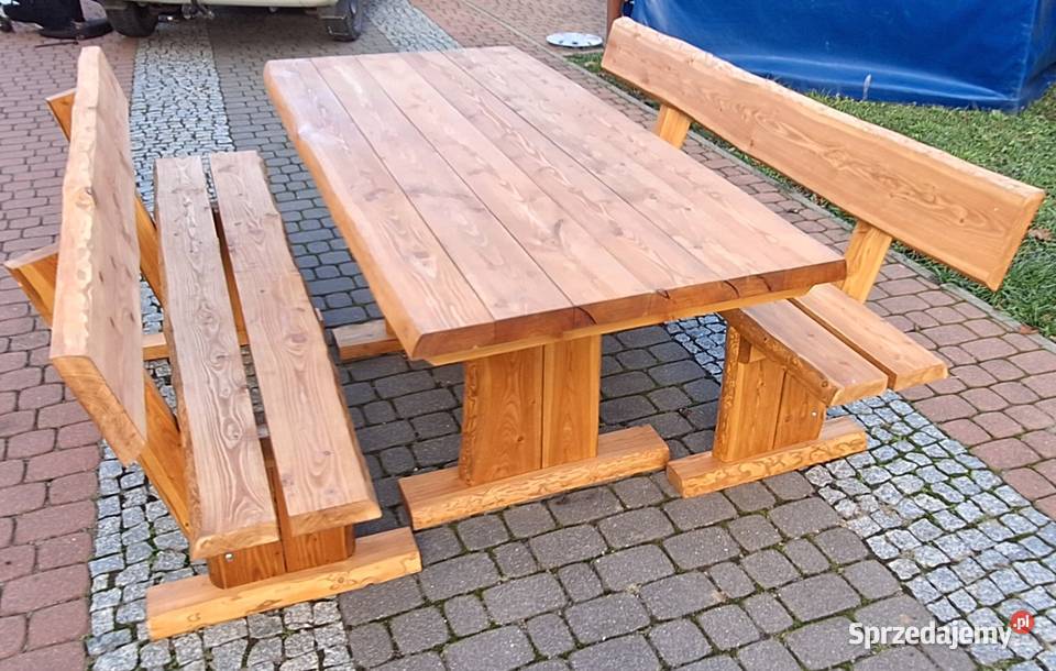 Drewniane meble ogrodowe Bielsk Podlaski sprzedam