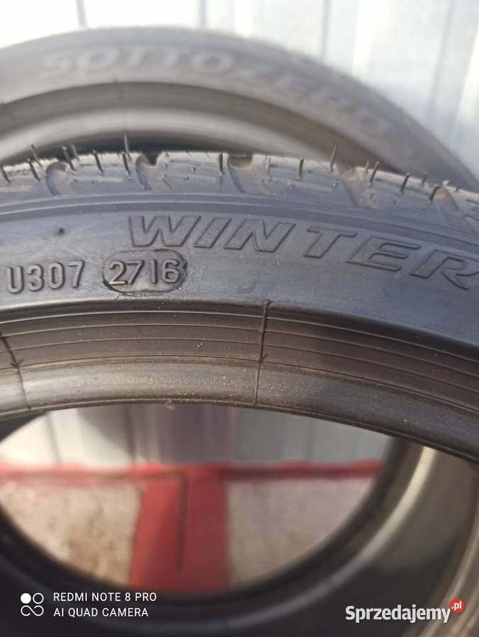 Opony zimowe Pirelli Sottozero 3 24535 R19 dwie Kielce