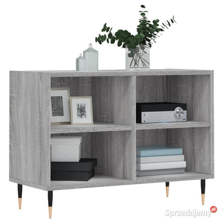 Szafka pod TV szary dąb sonoma 695x30x50 RTV