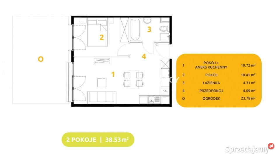 Mieszkanie 3853m2 Kraków 29 listopada