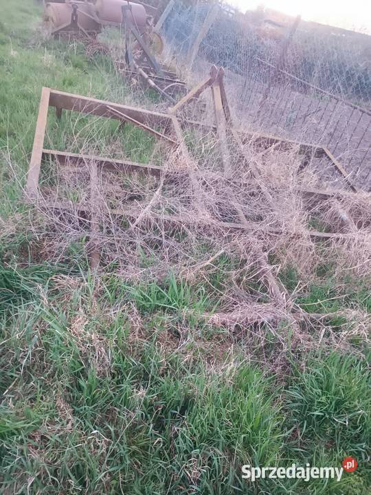 Pług 3skiby agregat brony przyczepa Kobierzyce