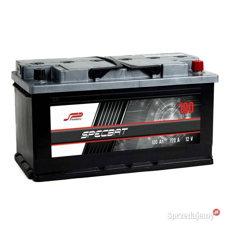 Akumulator SPECBAT 12V 100Ah720A Rzeszów MONTAŻ