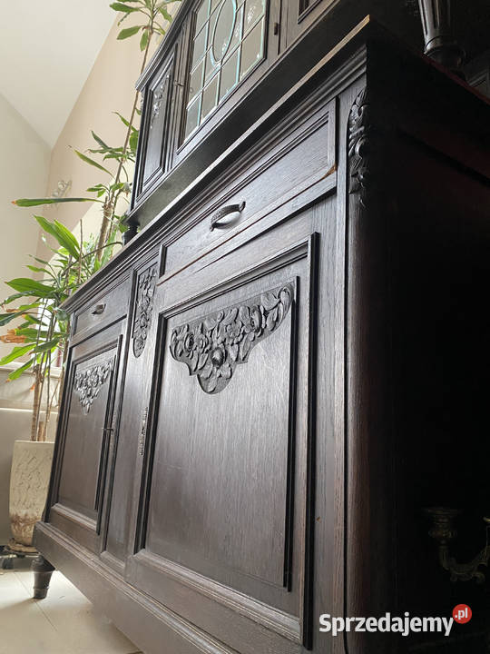 Cudowny kredens antyczny Kredensy i witryny Wrocław