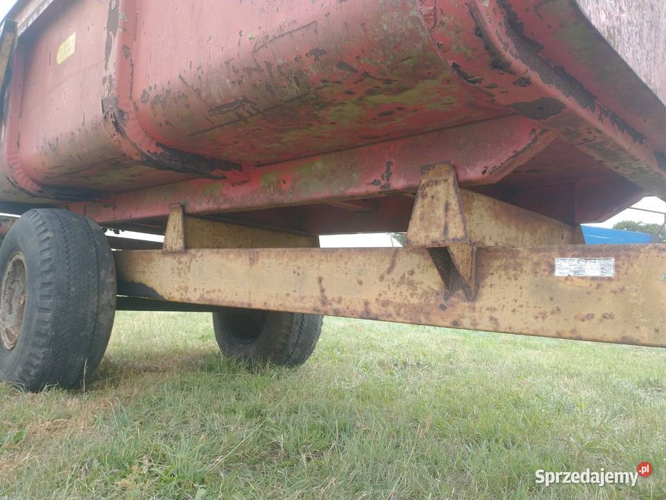 Przyczepa shuitemaker skorupa kiper 6ton Poddębice