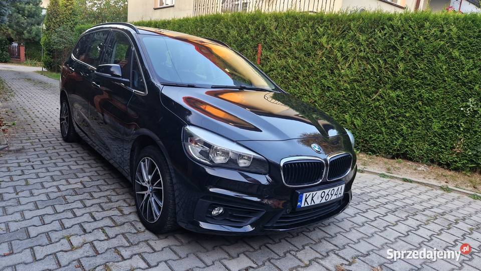 BMW F46 220i 192KM, automat, 7 foteli, skóra, navi.Rej. PL, możliwa zamiana