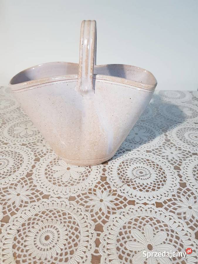 Koszyczek z ceramiki Dom i Ogród Wola Podłężna sprzedam