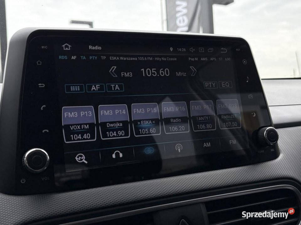 HYUNDAI Kona 2019r Gwarancja Kamera mazowieckie Warszawa