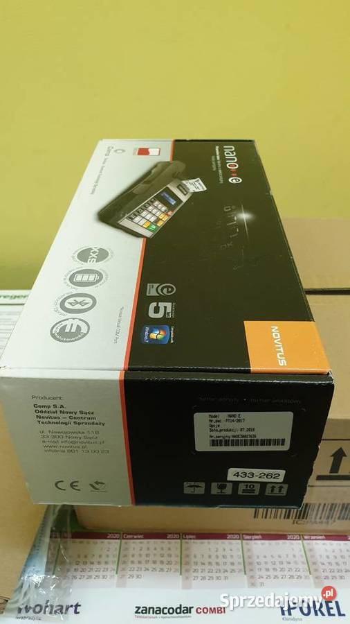 Kasa fiskalna NOVITUS Nano E czarna łódzkie Łódź