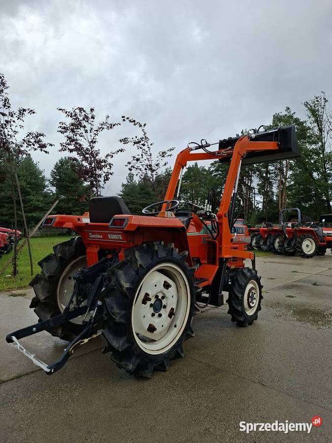GLOBAL mini traktorek Kubota L1185D z ładowaczem Kubota Milicz