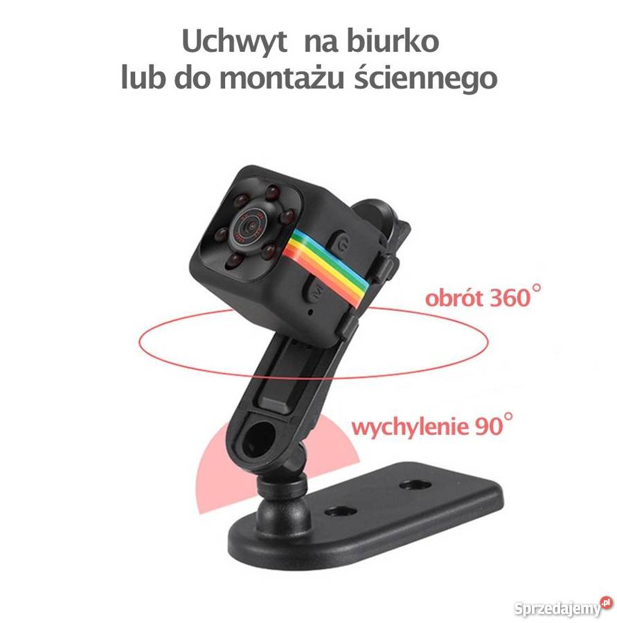 Mini Kamera Full HD 1080p SQ11 Szpiegowska
