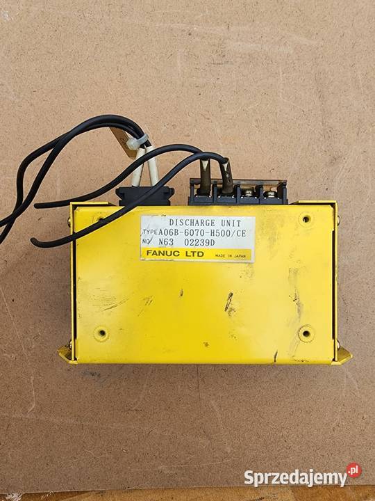 Fanuc A06B6070H500CE jednostka wyładowcza Produkcja Wrocław