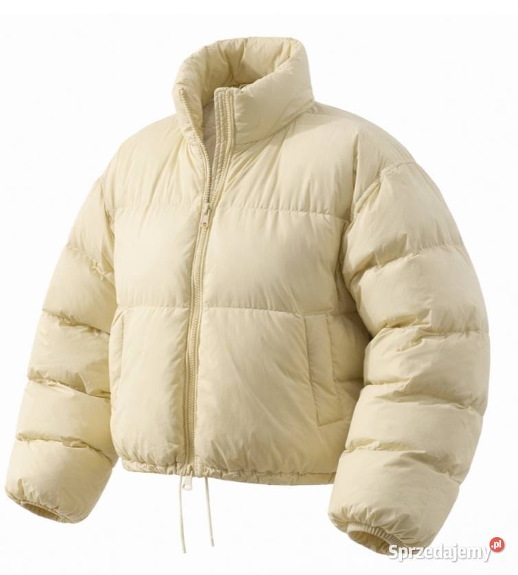 Kurtka puch naturalny wiosenna drogie chiny Kalisz