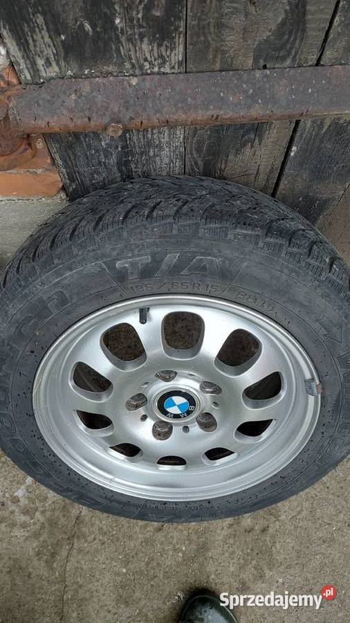 Kola zimowe BMW oryginal 18565 R15 łódzkie Grabów