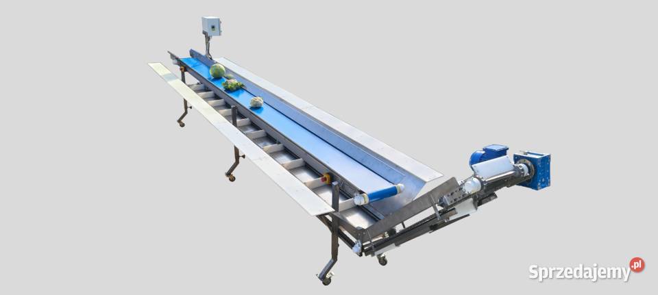 Taśmociąg do kapusty z przenośnikiem do odbioru odpadów - Producent