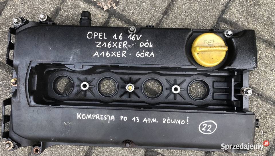 OPEL ASTRA H III 16 18 POKRYWA ZAWORÓW 55564395 Kozy