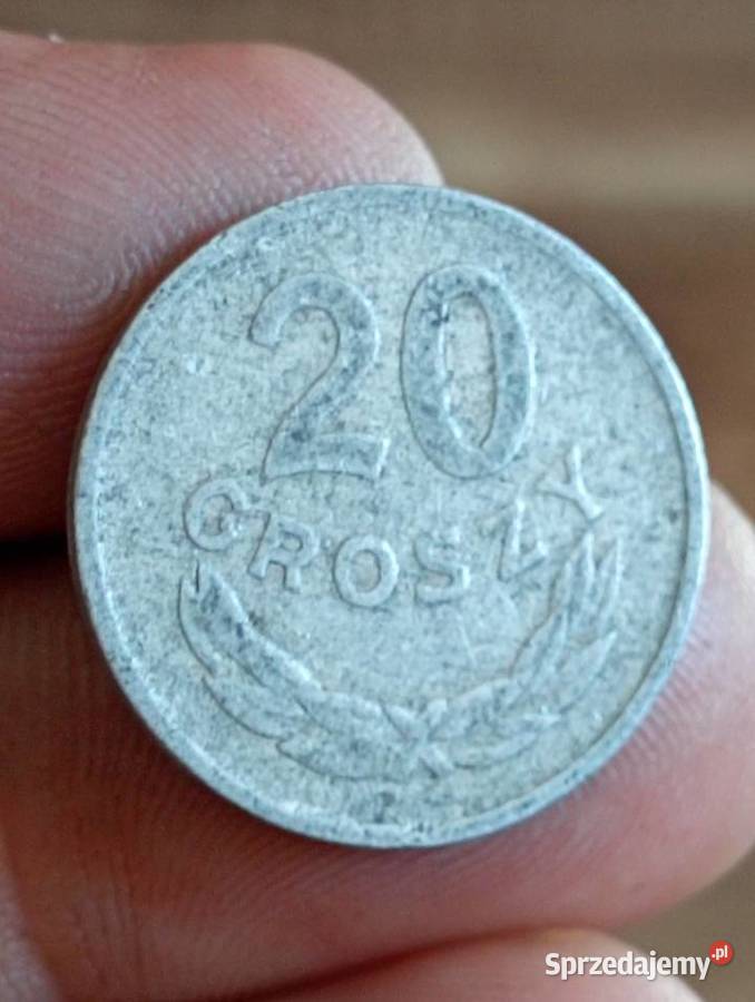 Sprzedam monete 20 gr 1963 r Chełm