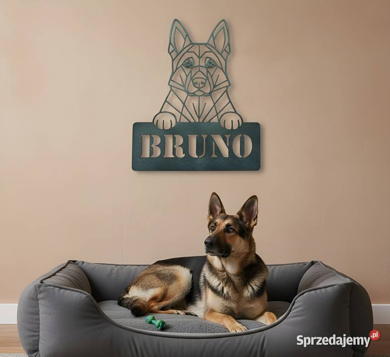 Dekoracja Ścienna Ażurowy Pies Lublin