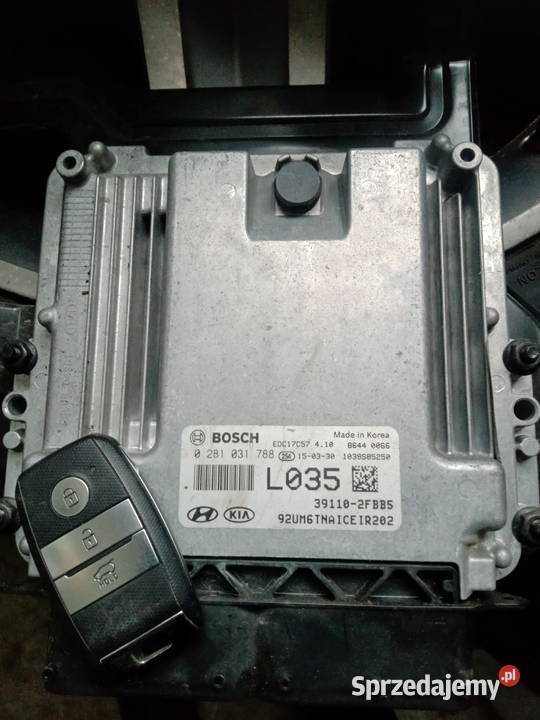 Kia Sorento komputer kluczyk silnika 0281031788 osobowe