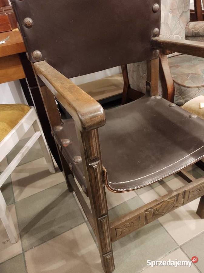 Krzesło fotel królewski Ełk