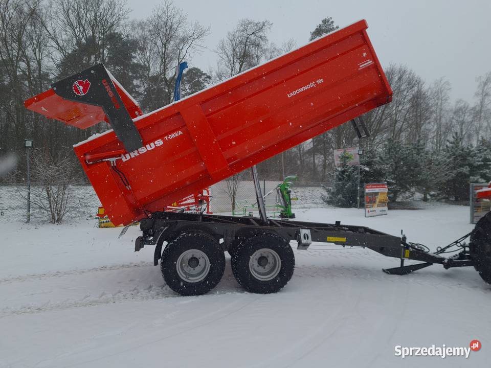 przyczepa tandem ursus skorupa 10T T083A nieuszkodzony Kraków