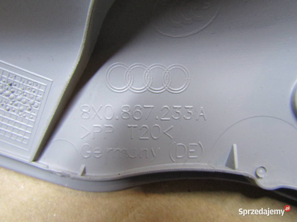 NAKŁADKA SŁUPKA LEWAPRAWA AUDI A1 8X0867234A Mysłaków