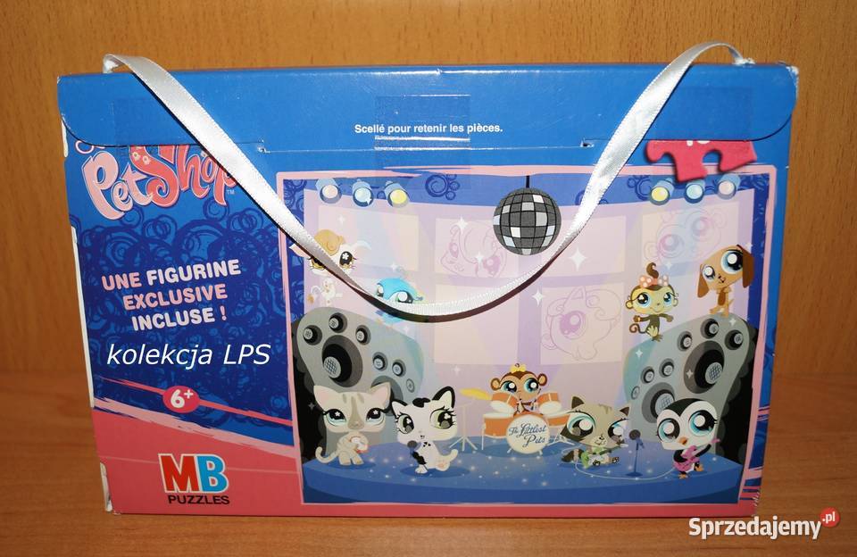 LPS ZESTAW shorthair puzzle UNIKAT Littlest Pet śląskie