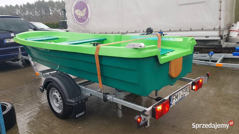 NOWA Mocna firmowaprzyczepa podłodziowa 4 pełny VAT Plewiska
