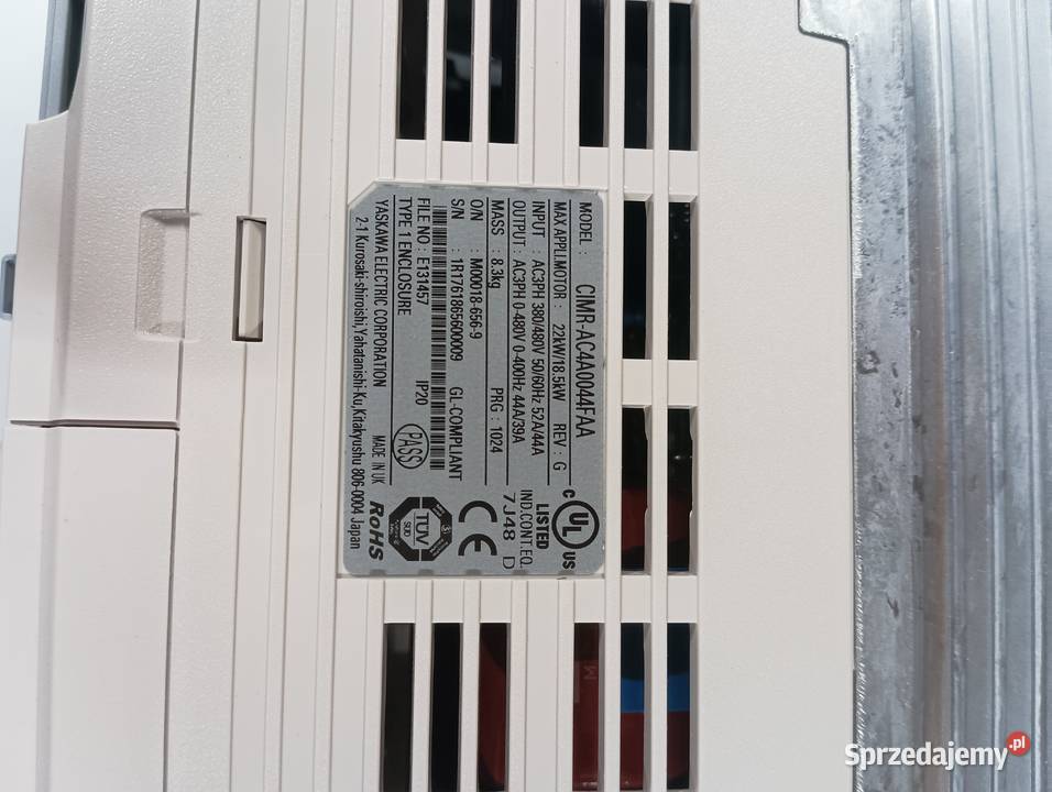 Falownik YASKAWA A1000 1822kw