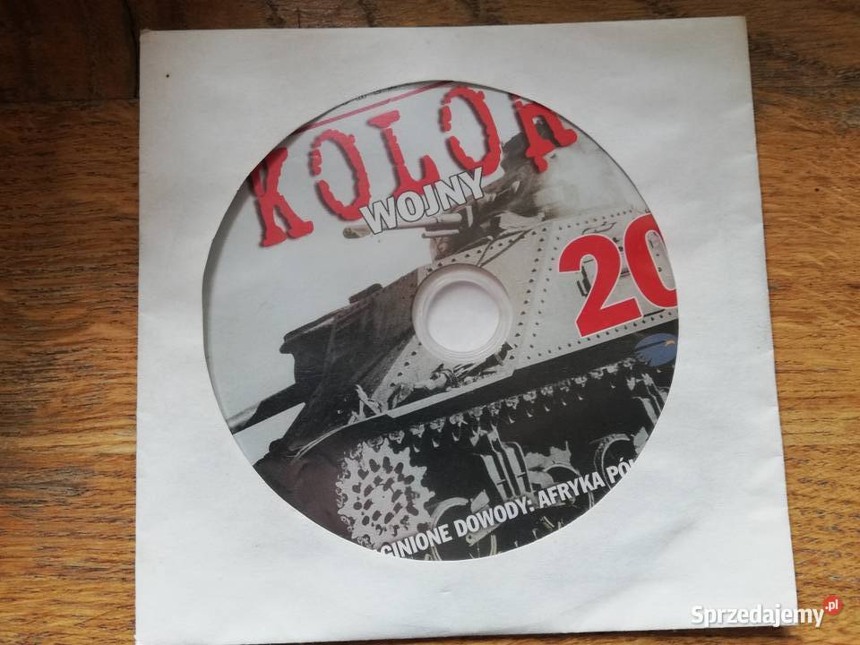 Kolor wojny 20 serial dokumentalny płyta DVD