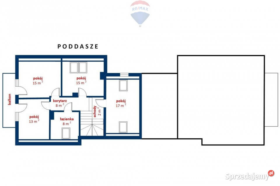 Bliźniak 155 m2 na działce 1082m2 Żabia Wola